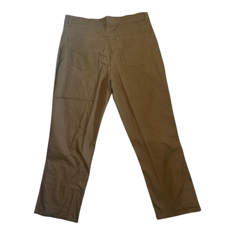 ✅Roundtree & Yorke Flat Front Classic Fit 5-Pocket Solid Pants 36x30 - Picture 3 of 11